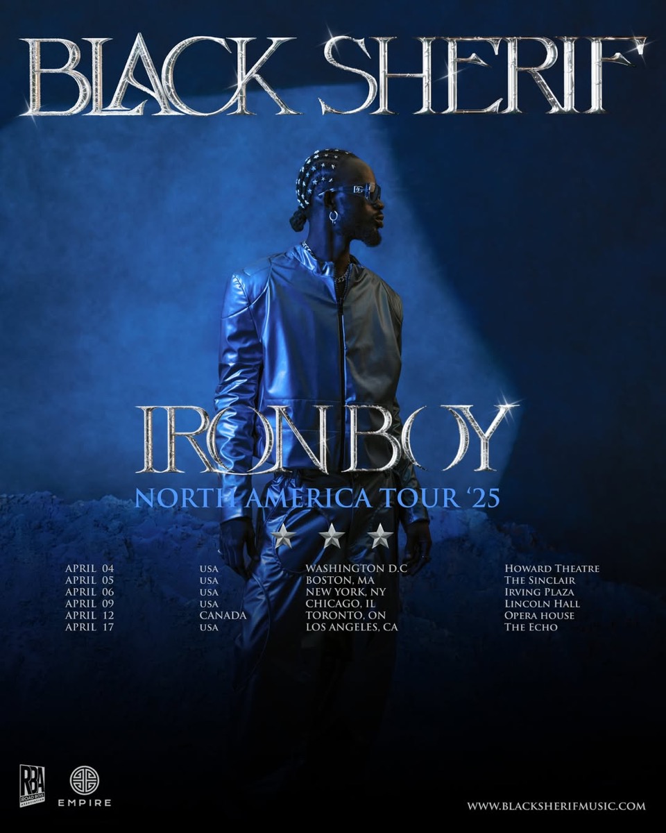 Black Sherif IronBoy Tour